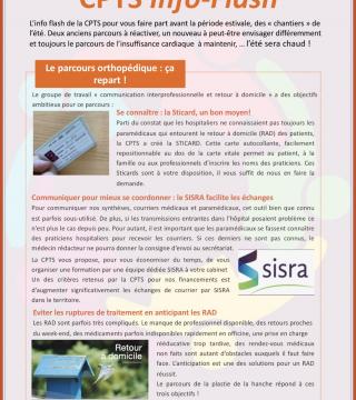 Lettre d'information du mois de juillet 2021